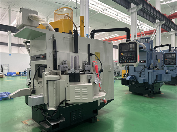 Reducing production time and costs with vertical spindle double sided grinding machines for automotive components.