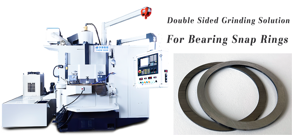 <a class='inkey' href='https://www.yhcncmachine.com/Double-surface-grinder/yhdm580b5-high-precision-double-sided-grinding-machine' target='_blank'>Double Sided Grinding Machine</a> for bearing snap rings Double Sided Grinding Machine for bearing snap rings